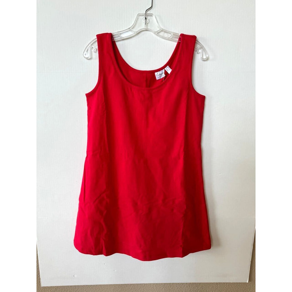 NWT Sz S WICKED by WOMEN W/ CONTROL Red Tennis Dress Interior Shaper Romper - Picture 1 of 13
